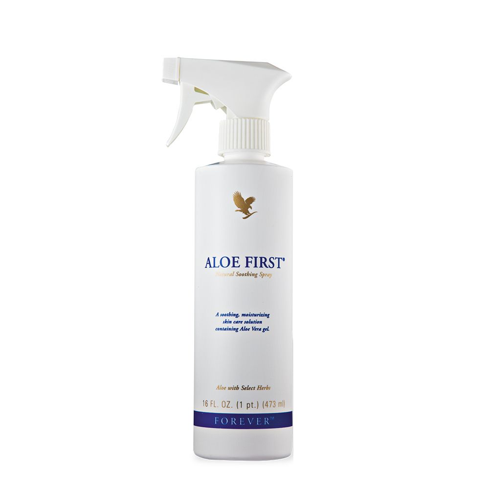 FOREVER® Aloe First 473ml Multi-Purpose Soothing Spray with 80% Pure Aloe and Bee Propolis